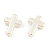 ABS Plastic Imitation Pearl Beads X-OACR-T018-06-4