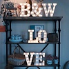 Wooden Letter Ornaments WOOD-GF0001-15-14-6