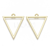 Alloy Open Back Bezel Big Pendants PALLOY-S132-007-1