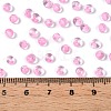 6/0 Inside Colours Transparent Glass Seed Beads X1-SEED-T007-07G-4