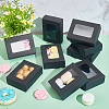 Rectangle Folding Paper Storage Boxes CON-WH0106-01A-03-5