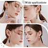 100Pcs Ion Plating(IP) 316 Stainless Steel Hypoallergenic French Earring Hooks JX137D-6
