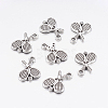 Tibetan Style Zinc Alloy Pendants TIBEP-R334-135AS-RS-1