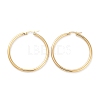 Ring 304 Stainless Steel Hoop Earrings for Women Men EJEW-B049-01F-G-1