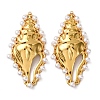 304 Stainless Steel Big Pendants STAS-L299-10G-1