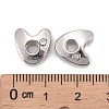 Letter Slider Beads for Watch Band Bracelet Making ALRI-O012-A-NR-3