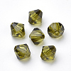 Transparent Acrylic Beads TACR-S146-6mm-25-2