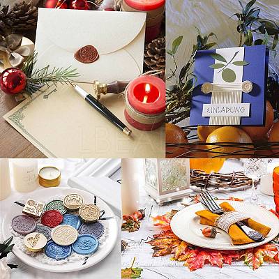 Sealing Wax Particles Kits for Retro Seal Stamp DIY-CP0003-60D-1