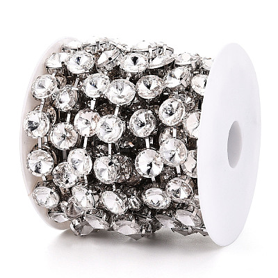 Iron Rhinestone Cup Chains CH-T006-11A-1