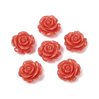 Dyed Synthetic Coral Carved Beads CORA-Z001-01A-02-1