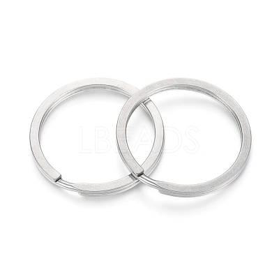 Tarnish Resistant 304 Stainless Steel Split Key Rings STAS-I123-23E-1