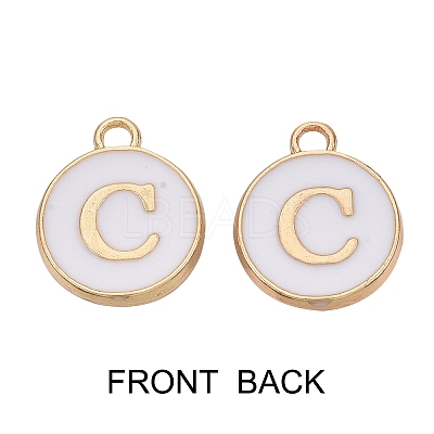 Golden Plated Alloy Charms ENAM-SZ0001-25A-C-1