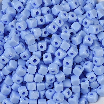 Opaque Acrylic Beads X1-OACR-B025-06D-1