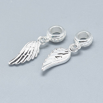 925 Sterling Silver European Dangle Charms STER-T002-67S-1