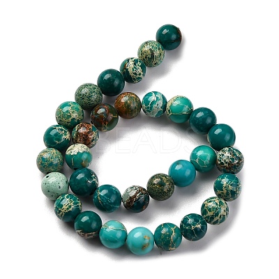 Dyed Natural Regalite/Imperial Jasper/Sea Sediment Jasper Beads Strands X-G-B124-C02-13-1