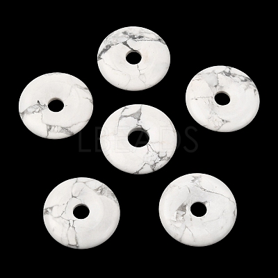Natural Howlite Pendants G-A320-01A-23-1
