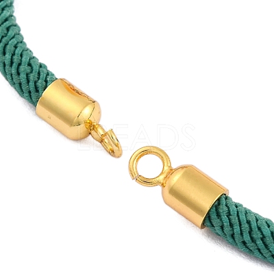 Nylon Cords Bracelet Makings Fit for Connector Charms AJEW-P116-02G-29-1