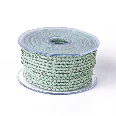 Braided Cowhide Cord WL-I004-3mm-D-01-1