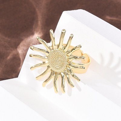 Brass Cuff Open Rings LS-RJEW-Z129-02G-02-1