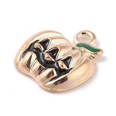 Halloween Theme Alloy Enamel Pendants ENAM-Z010-03D-KCG-1