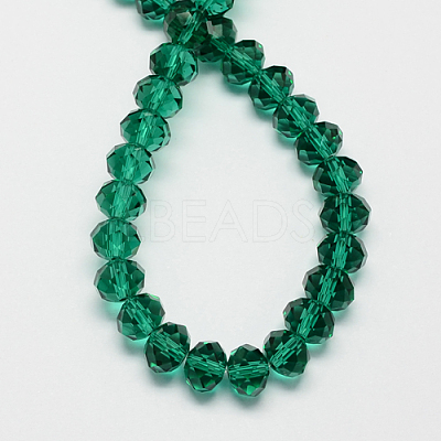 Handmade Glass Beads X-GR10X14MMY-68-1