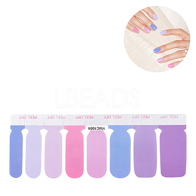 Solid Color Full Cover Best Nail Stickers MRMJ-T039-01T-1