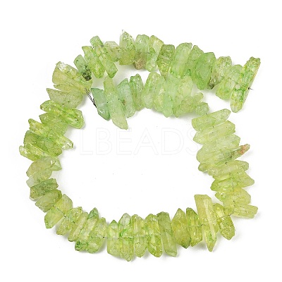 Natural Crackle Quartz Beads Strands G-R012-B06-08-1