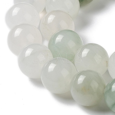 Natural Tianshan Cui Quartzite Beads Strands G-B046-01A-1