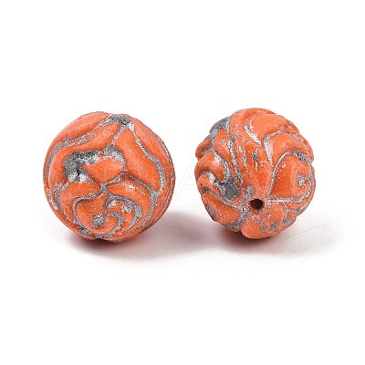 Czech Pressed Glass Beads GLAA-I061-13-1