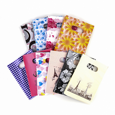Printed Plastic Bags X-PE-T003-20x25cm-M-1