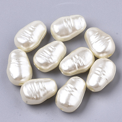 ABS Imitation Pearl Acrylic Beads OACR-S028-132-1