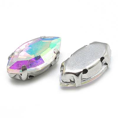 Sew on Rhinestone RGLA-T034-6x12mm-02-1
