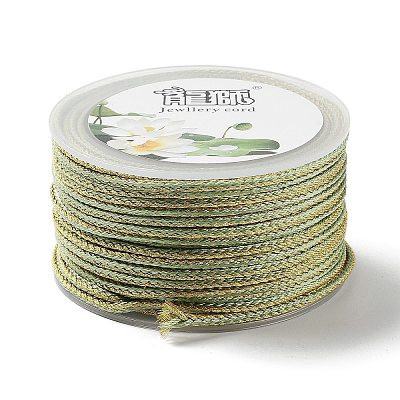 14M Two Tone Polyester Braided Cord OCOR-G015-02A-25-1