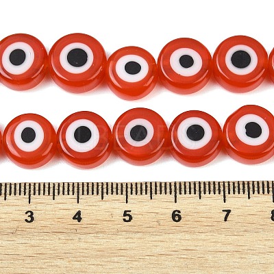 Handmade Evil Eye Lampwork Beads LAMP-C028-02B-1