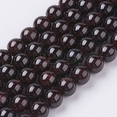 Gemstone Beads Strands X-G-G099-8mm-36-1