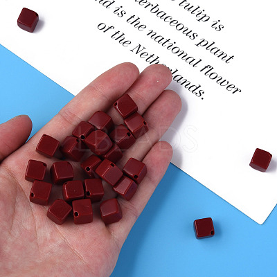 Opaque Acrylic Beads MACR-S373-135-A01-1