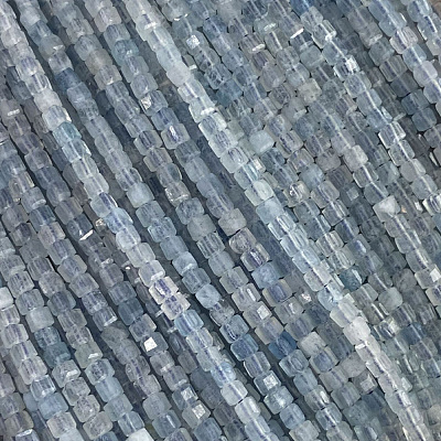 Natural Aquamarine Beads Strands G-A026-B06-2mm-1