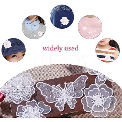 Lace Embroidery Sewing Fiber DIY-PH0019-21-1