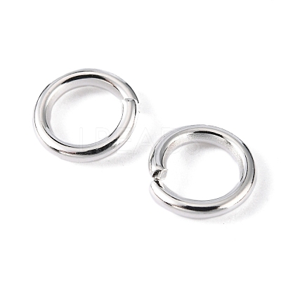 Brass Open Jump Rings JRC6MM-S-1