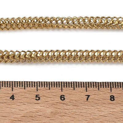 304 Stainless Steel Chain Necklaces for Women SA-CBA4051-14G-1