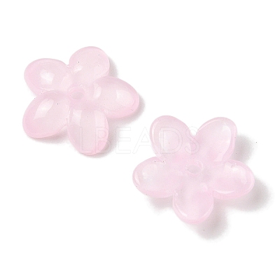 Transparent Spray Paint Glass Beads X-GLAA-Z011-07-1