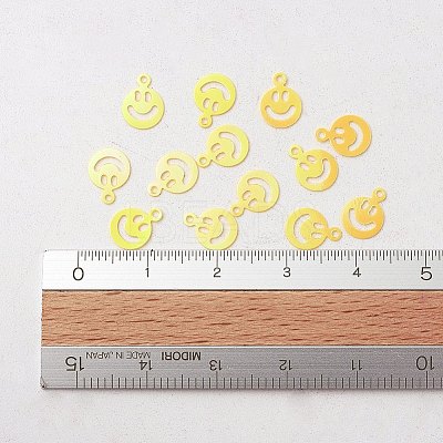 Ornament Accessories Plastic Paillette/Sequins Beads X-PVC-E001-13-RC02-1