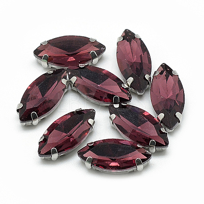 Sew on Rhinestone RGLA-T034-5x10mm-18-1