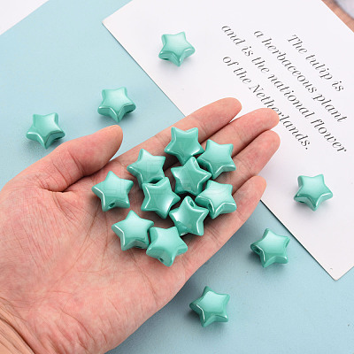 Opaque Acrylic Beads X-MACR-S372-02B-68-1