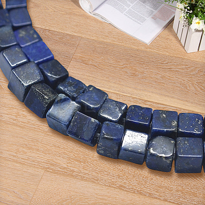 2 Strands Natural Lapis Lazuli Beads Strands G-PA0001-78-1