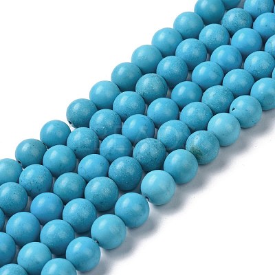 Natural Howlite Beads Strands G-C180-15A-1