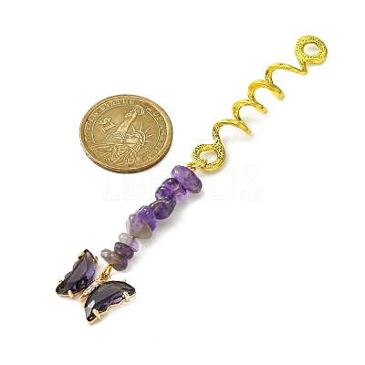 Alloy Dreadlocks Beads OHAR-JH00030-07-1