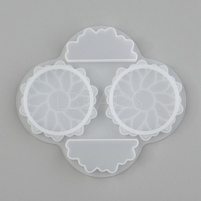 Flower Straw Topper Silicone Molds Decoration DIY-J003-06-1