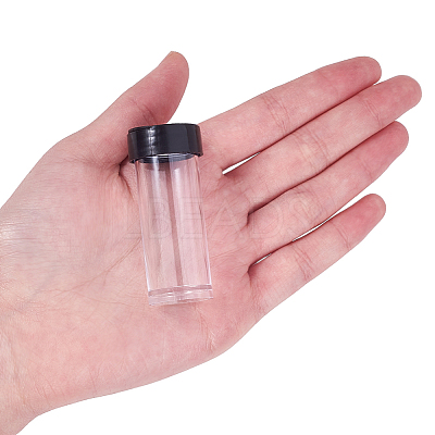Transparent Plastic Bead Containers CON-BC0005-61-1