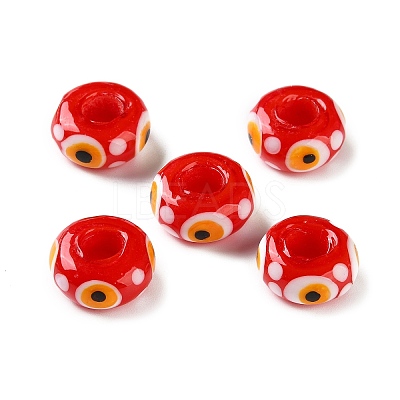 Handmade Lampwork European Beads LA-CBA0C61-01A-1